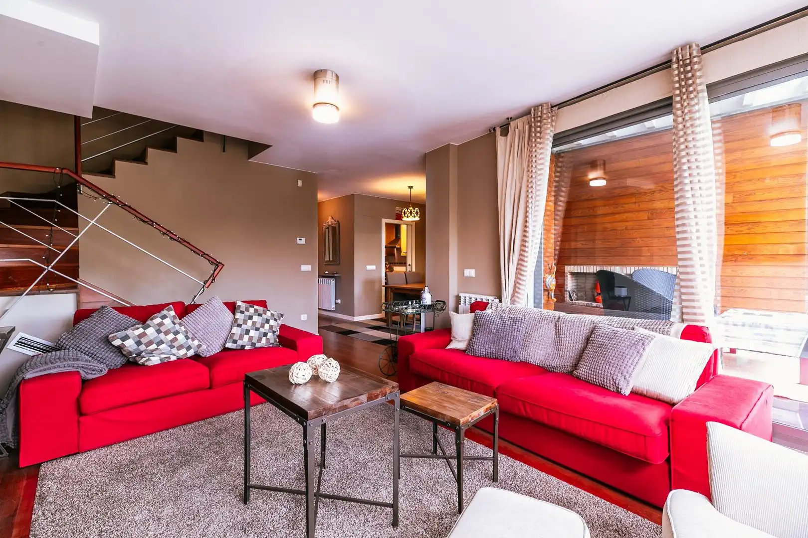 Sala d'estar de Casa o xalet en venda en Sabiñánigo