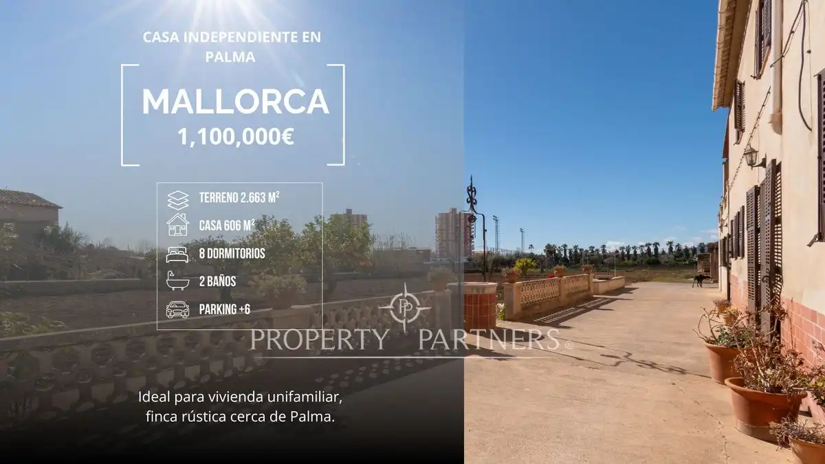 Casa o xalet en venda en  Palma de Mallorca amb Aire condicionat, Calefacció i Jardí privat