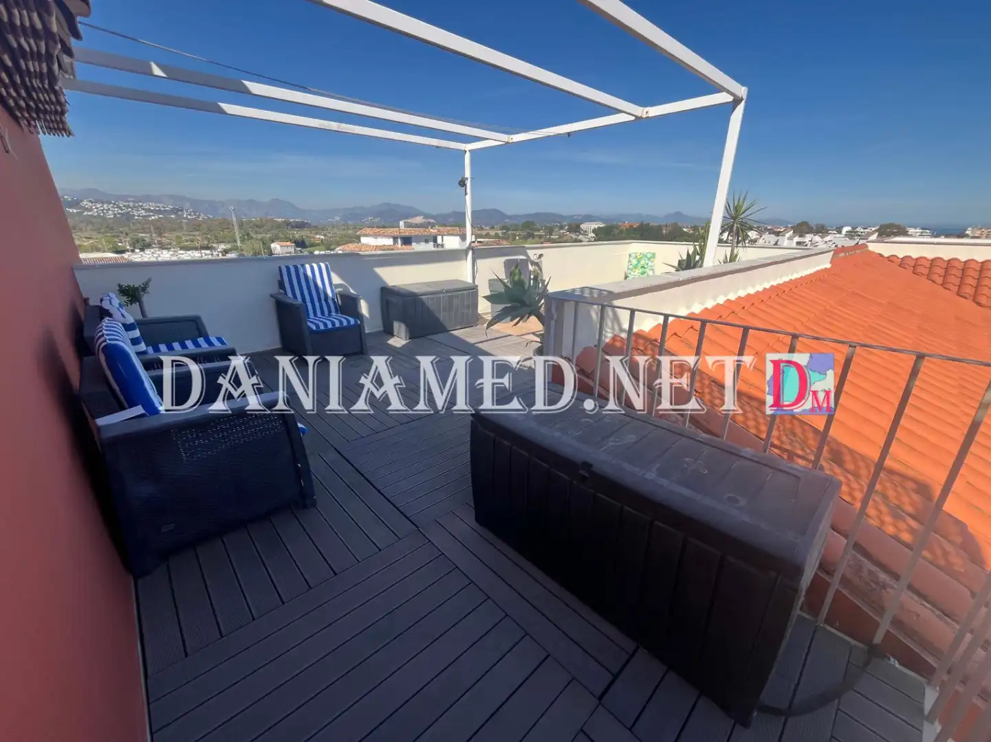 Terrace of Attic for sale in El Verger  with Air Conditioner, Heating and Private garden