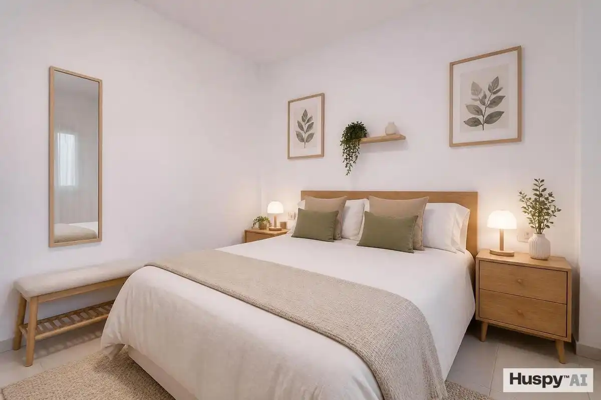 Bedroom of Flat for sale in Sant Antoni de Portmany  with Air Conditioner and Heating