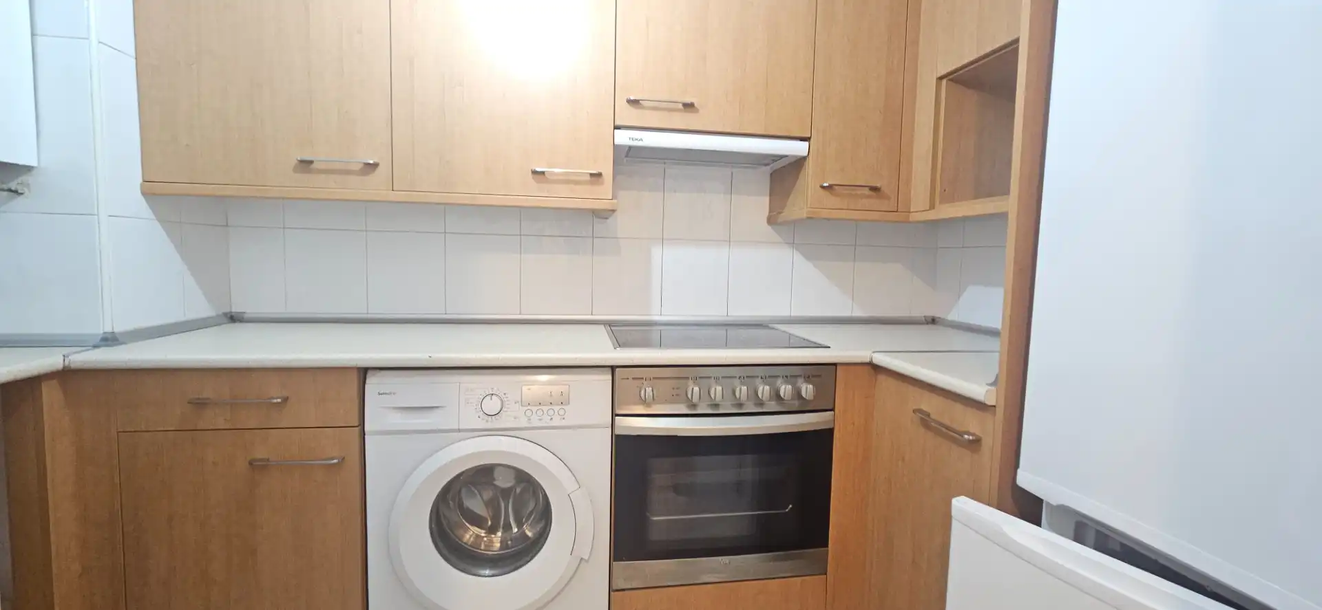 Kitchen of Flat for sale in Cuarte de Huerva  with Heating, Parquet flooring and Terrace