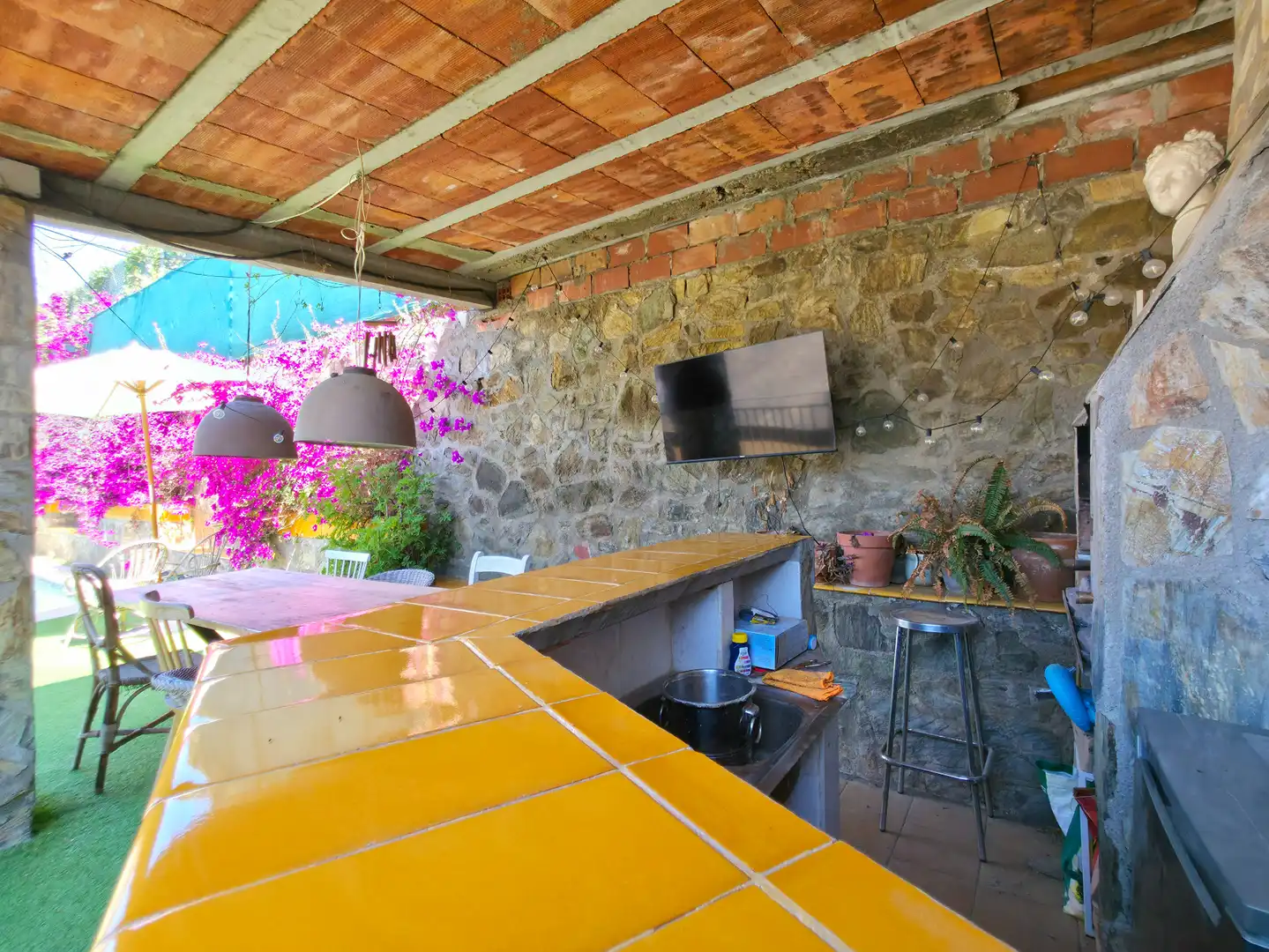 Terraza de Casa o chalet en venta en Corbera de Llobregat con Aire acondicionado, Calefacción y Jardín privado