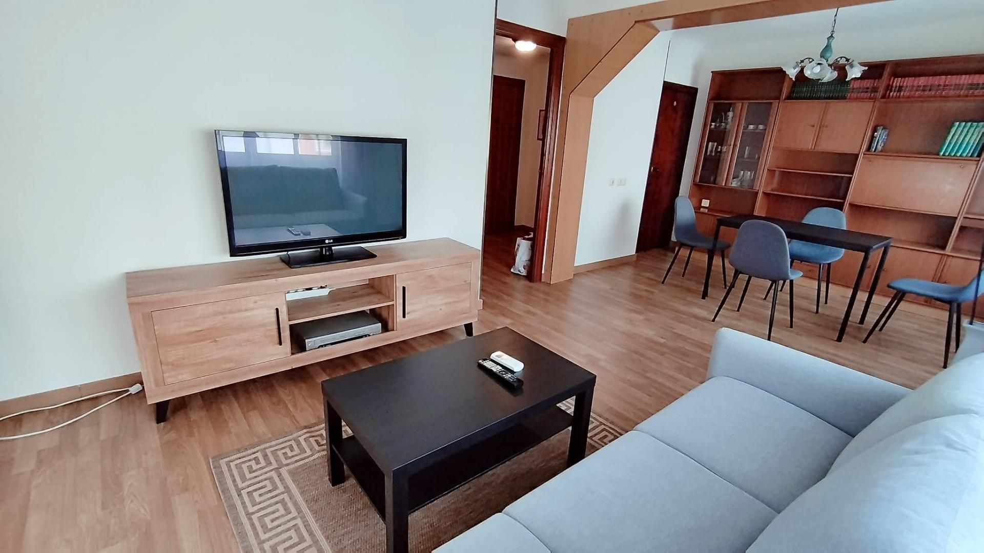 Sala d'estar de Apartament de lloguer en Alicante / Alacant amb Terrassa