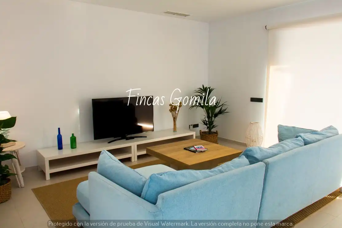 Sala de estar de Casa o chalet en venta en Es Mercadal con Aire acondicionado, Calefacción y Jardín privado