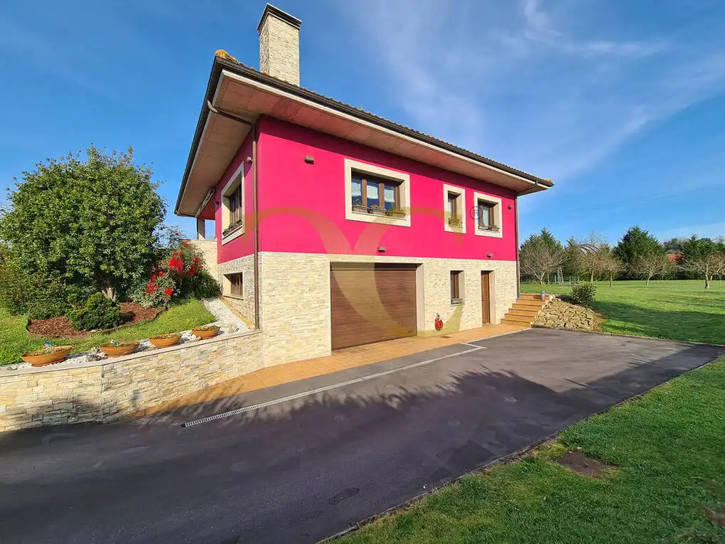 Vista exterior de Casa o chalet en venta en Siero con Calefacción, Terraza y Trastero
