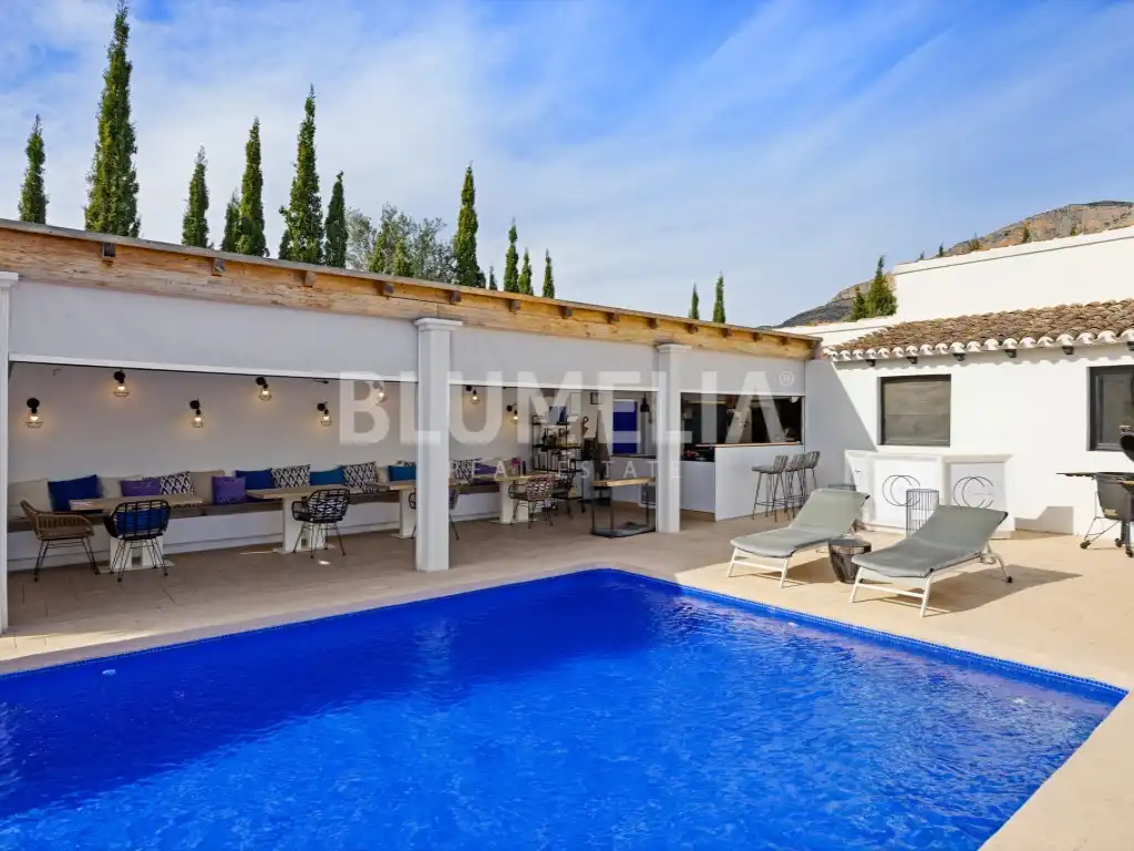Terraza de Casa o chalet en venta en Jávea / Xàbia con Aire acondicionado, Jardín privado y Terraza
