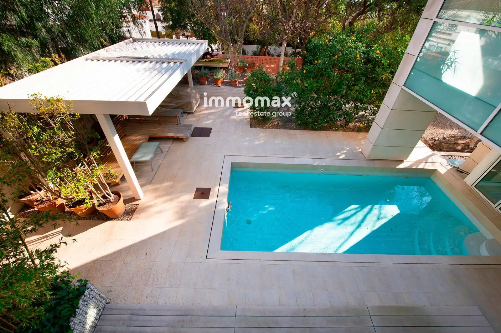 Piscina de Casa o chalet en venta en Barcelona con Aire acondicionado, Calefacción y Terraza