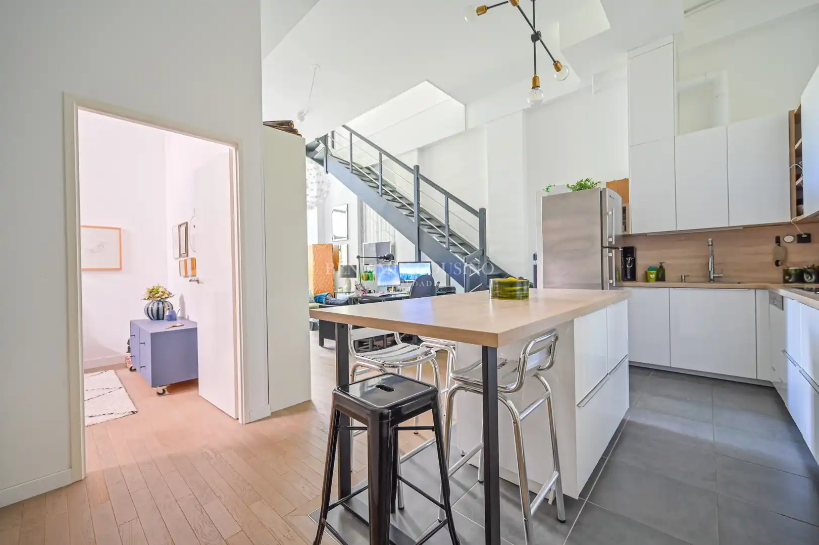 Cocina de Dúplex en venta en Madrid con Aire acondicionado y Trastero