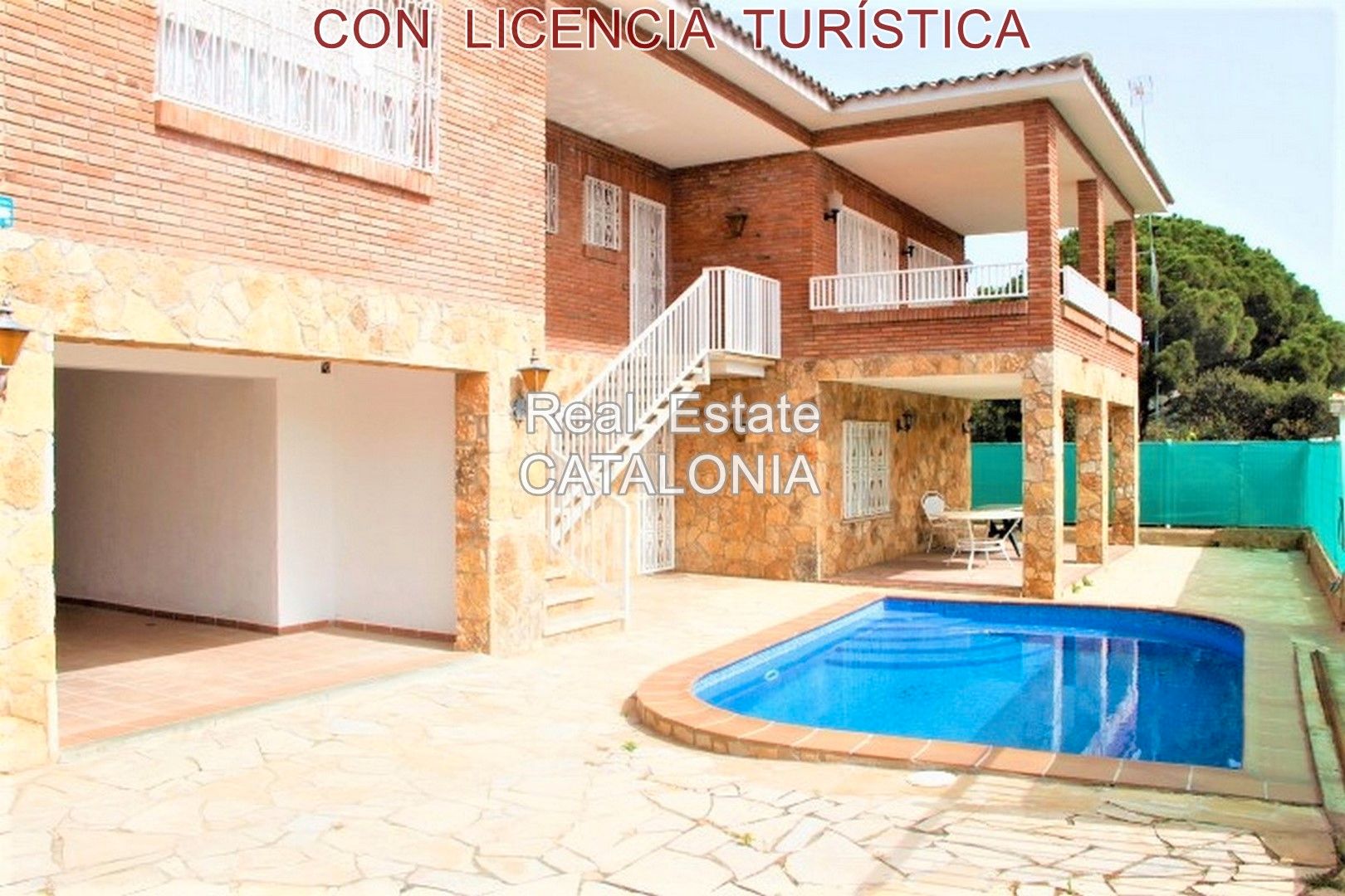 Vista exterior de Casa o chalet en venta en Lloret de Mar con Calefacción, Jardín privado y Terraza