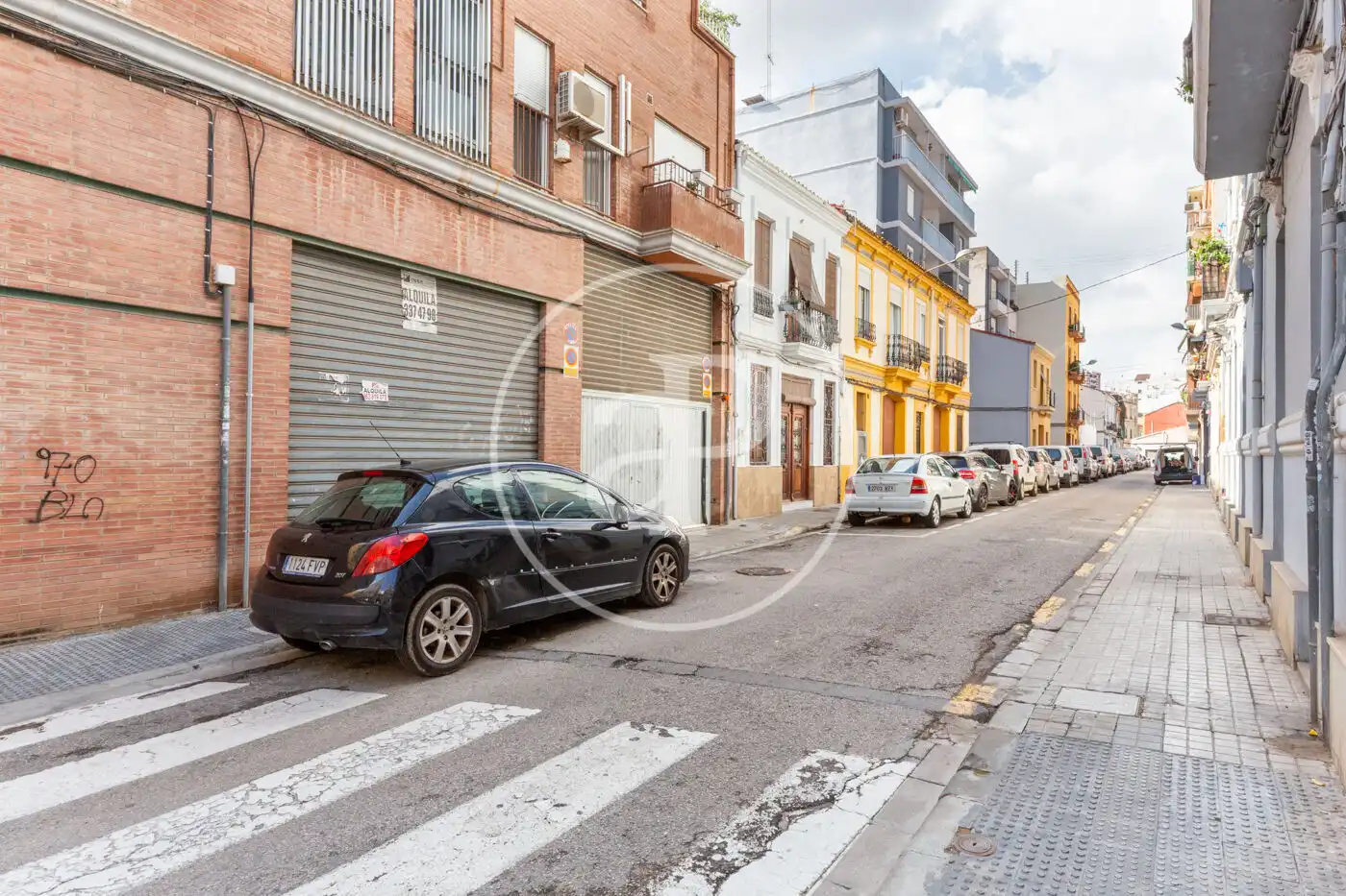 Exterior view of Flat for sale in Valencia  with Air Conditioner, Heating and Private garden