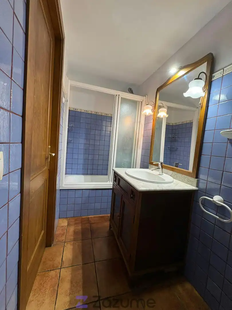 Bathroom of Flat for rent in Sant Llorenç de la Muga  with Heating, Terrace and Furnished