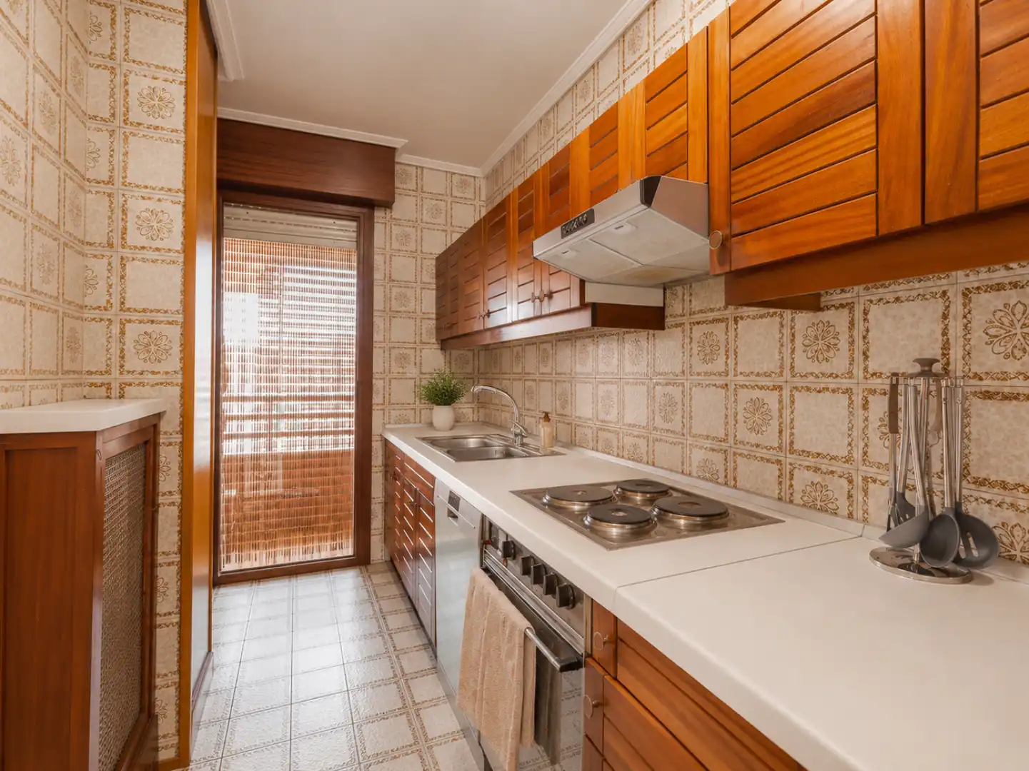 Kitchen of Attic for sale in  Pamplona / Iruña  with Heating, Parquet flooring and Terrace