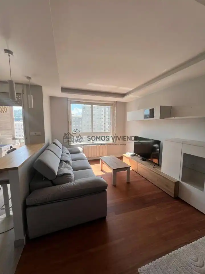 Sala d'estar de Apartament en venda en Ourense Capital  amb Calefacció
