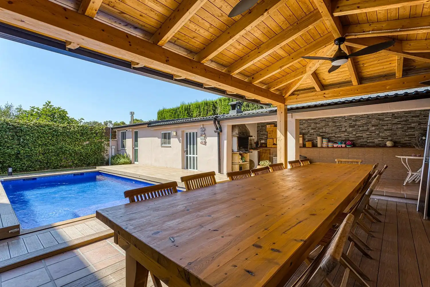 Terrassa de Casa o xalet en venda en La Torre de Claramunt amb Jardí privat, Terrassa i Traster