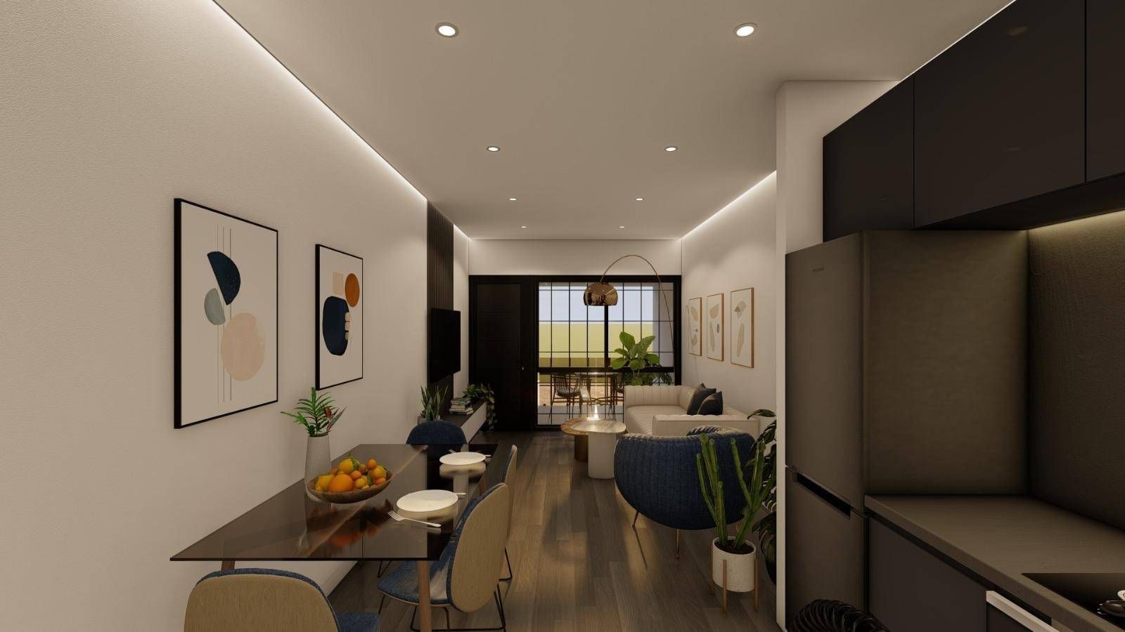 Sala d'estar de Loft en venda en  Murcia Capital amb Aire condicionat i Terrassa