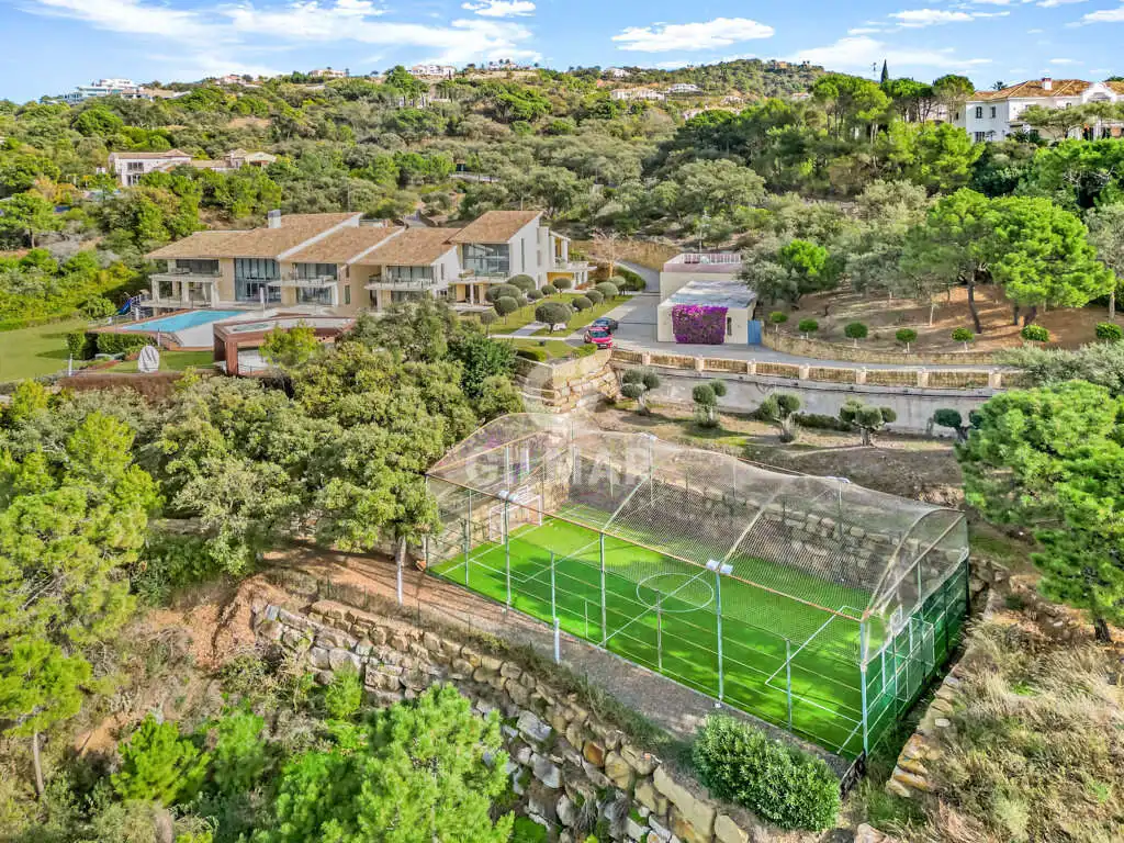 Jardí de Casa o xalet en venda en Benahavís amb Calefacció, Jardí privat i Piscina