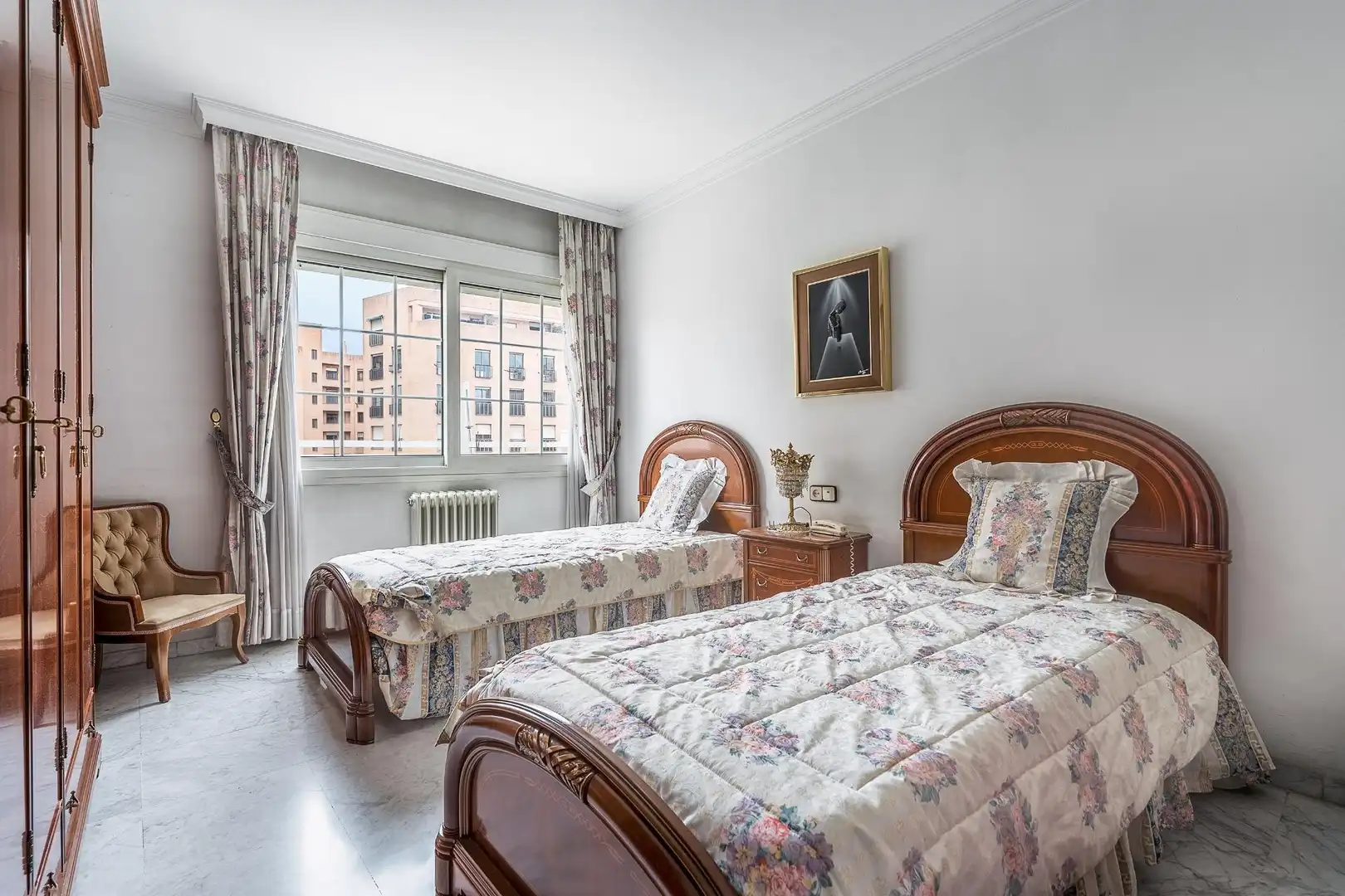 Bedroom of Flat for sale in Granada  with Air Conditioner and Heating