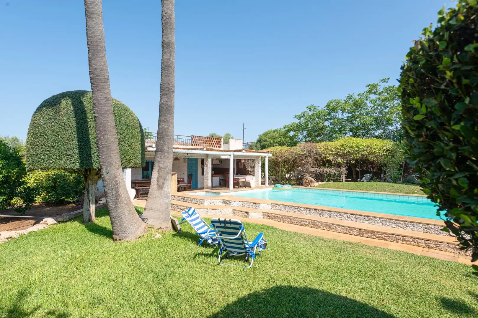 Jardín de Finca rústica en venta en Llucmajor con Aire acondicionado, Calefacción y Jardín privado