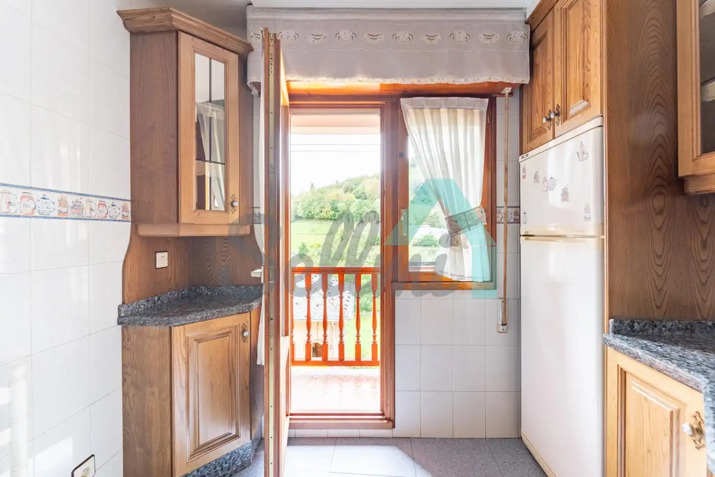 Kitchen of Flat for sale in Allande  with Heating, Terrace and Storage room
