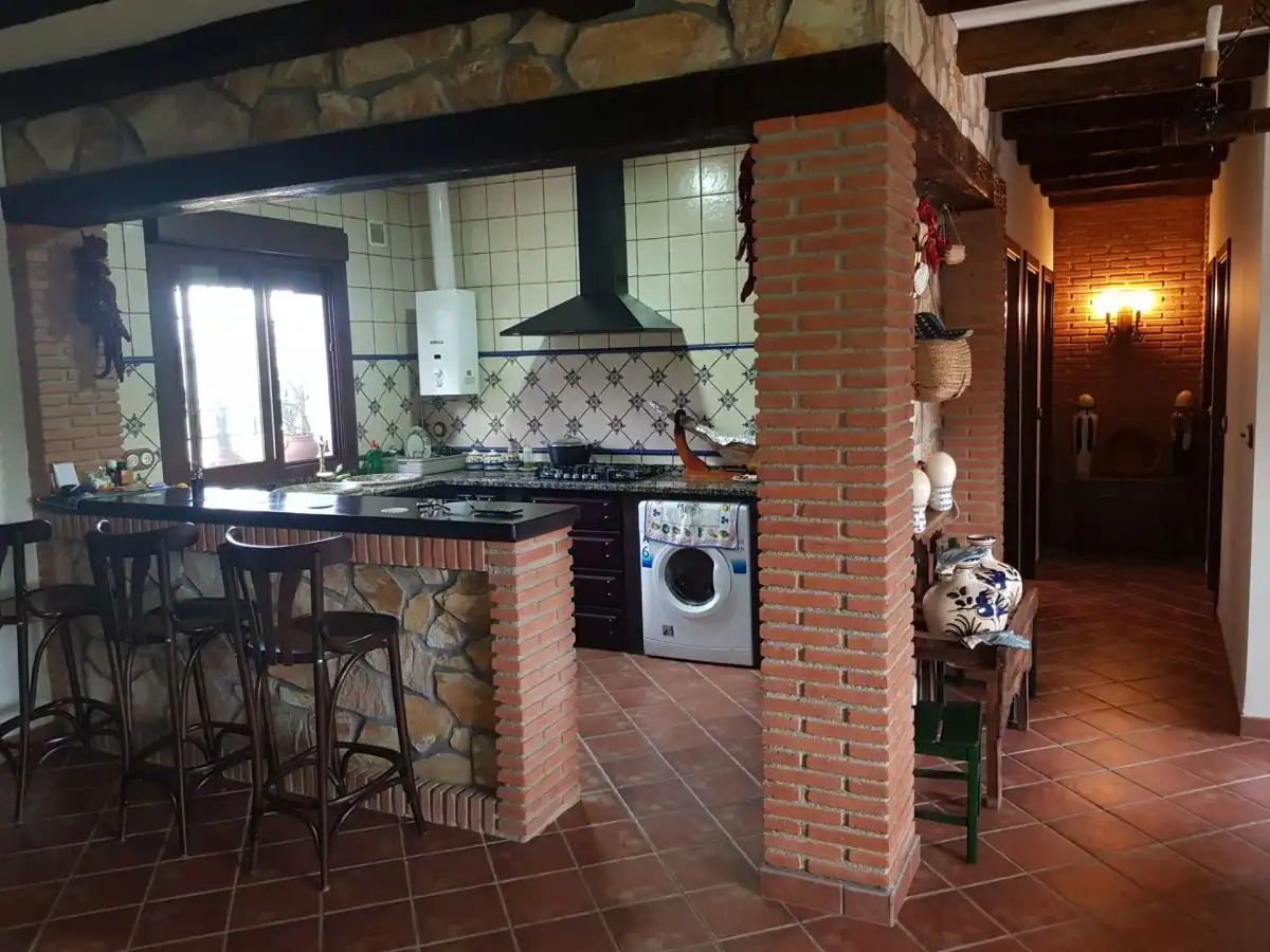 Küche von Country house zum Verkauf in Villanueva del Rey mit Privatgarten und Abstellraum