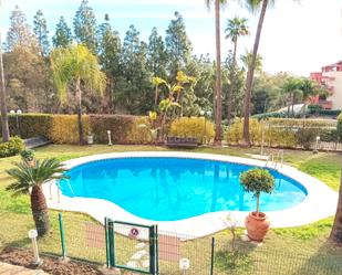 Garden of Flat to rent in Benalmádena  with Air Conditioner, Terrace and Furnished