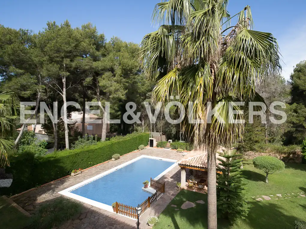 Swimming pool of Houses for sale in Náquera  with Air Conditioner, Heating and Private garden