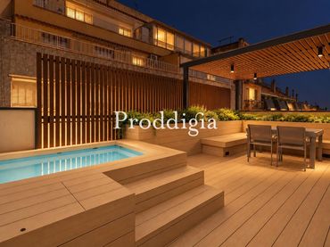 Àtic amb piscina en venda a Sors
