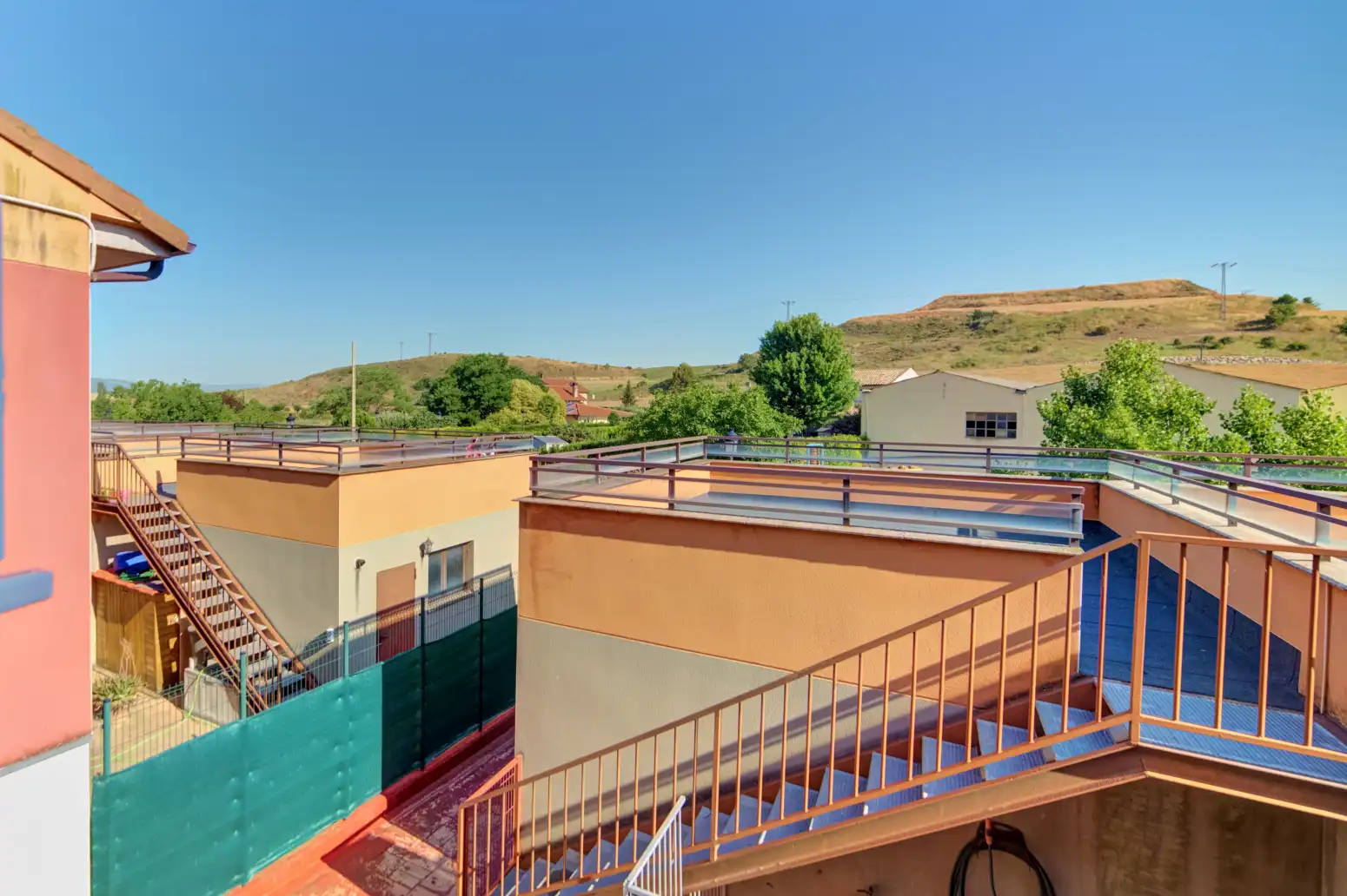 Terrace of Detached homes for sale in Enériz / Eneritz  with Heating, Private garden and Parquet flooring