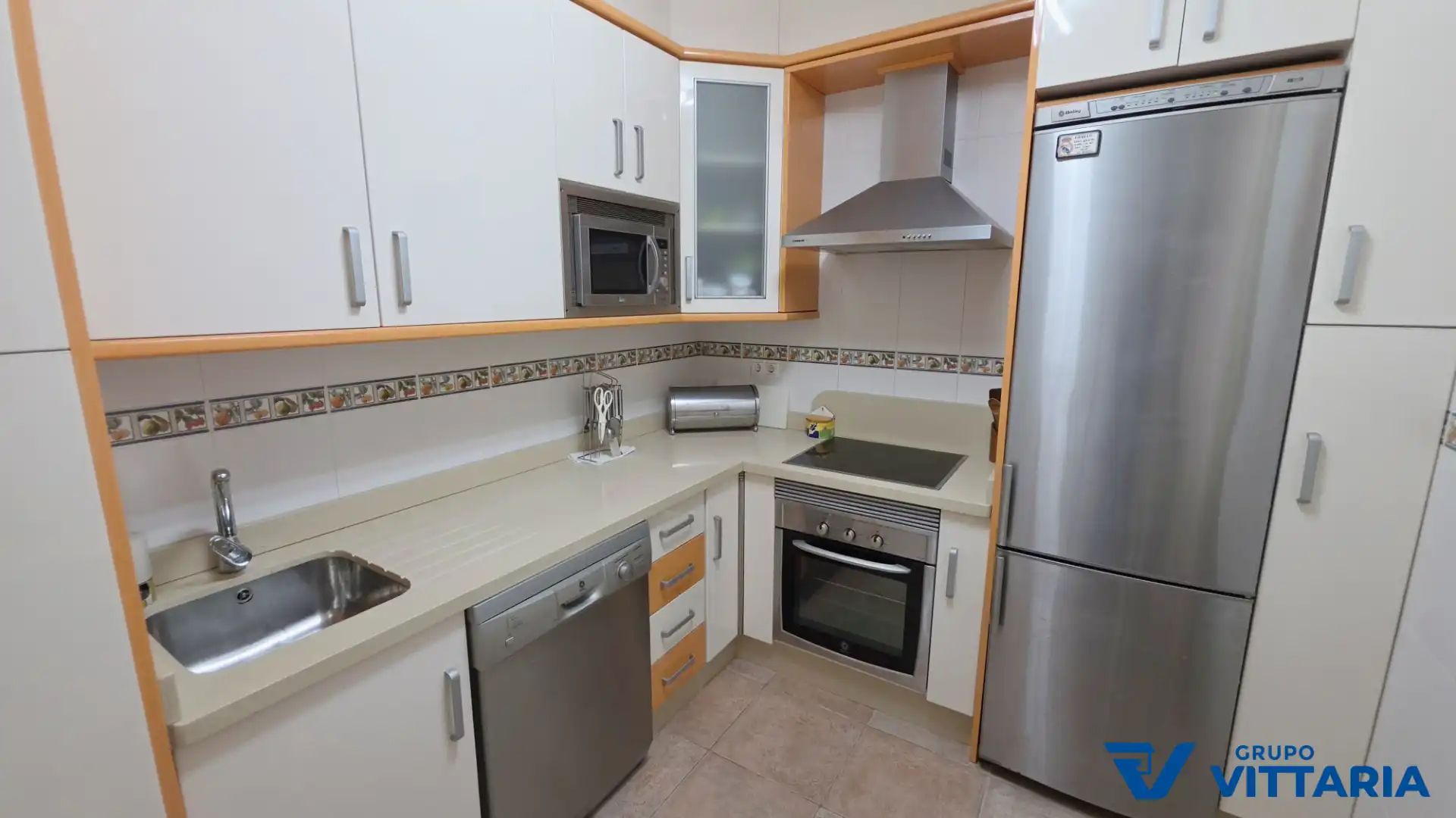 Cocina de Piso en venta en Roquetas de Mar con Aire acondicionado, Terraza y Amueblado