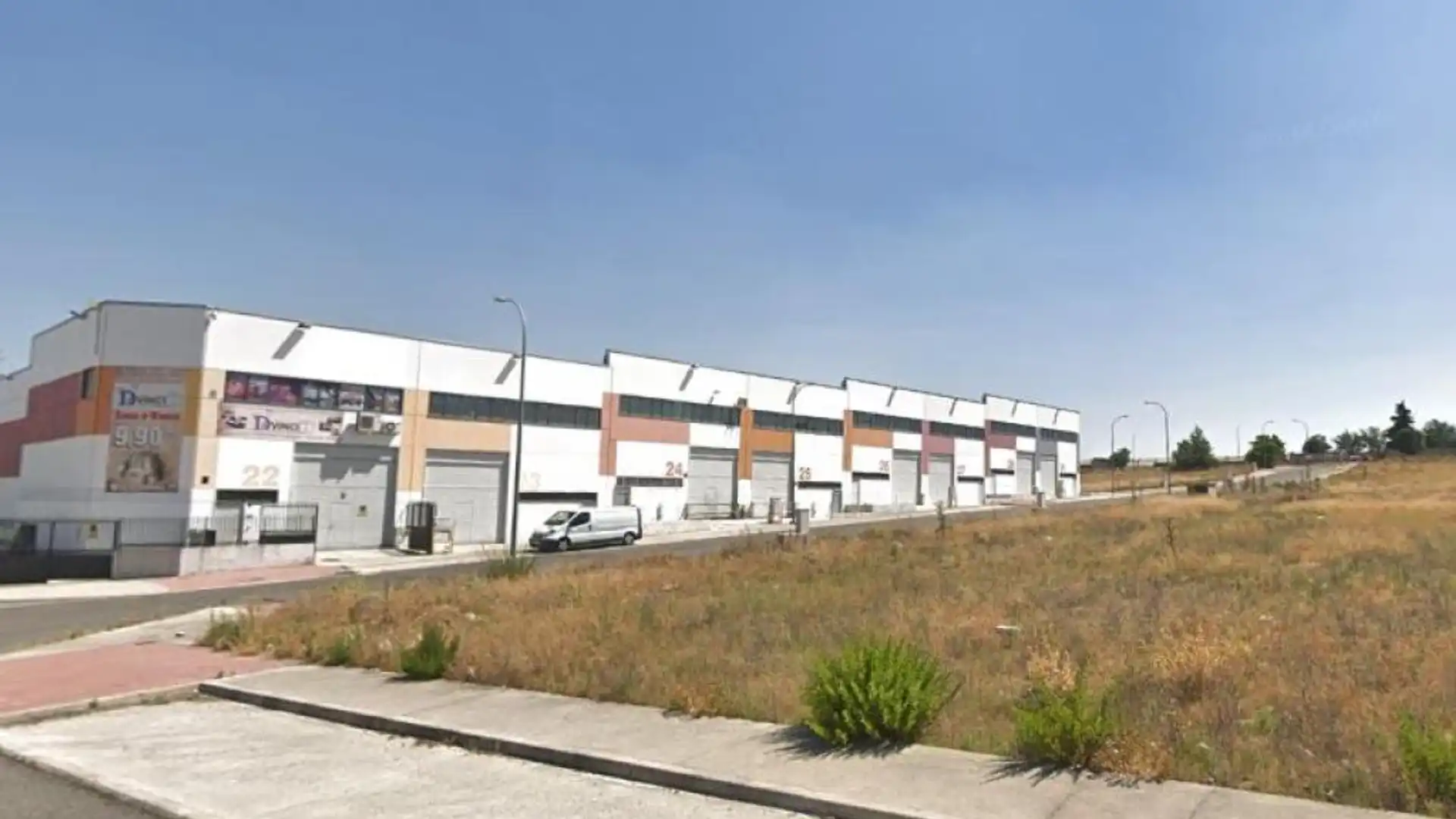 Vista exterior de Nave industrial en venta en Illescas