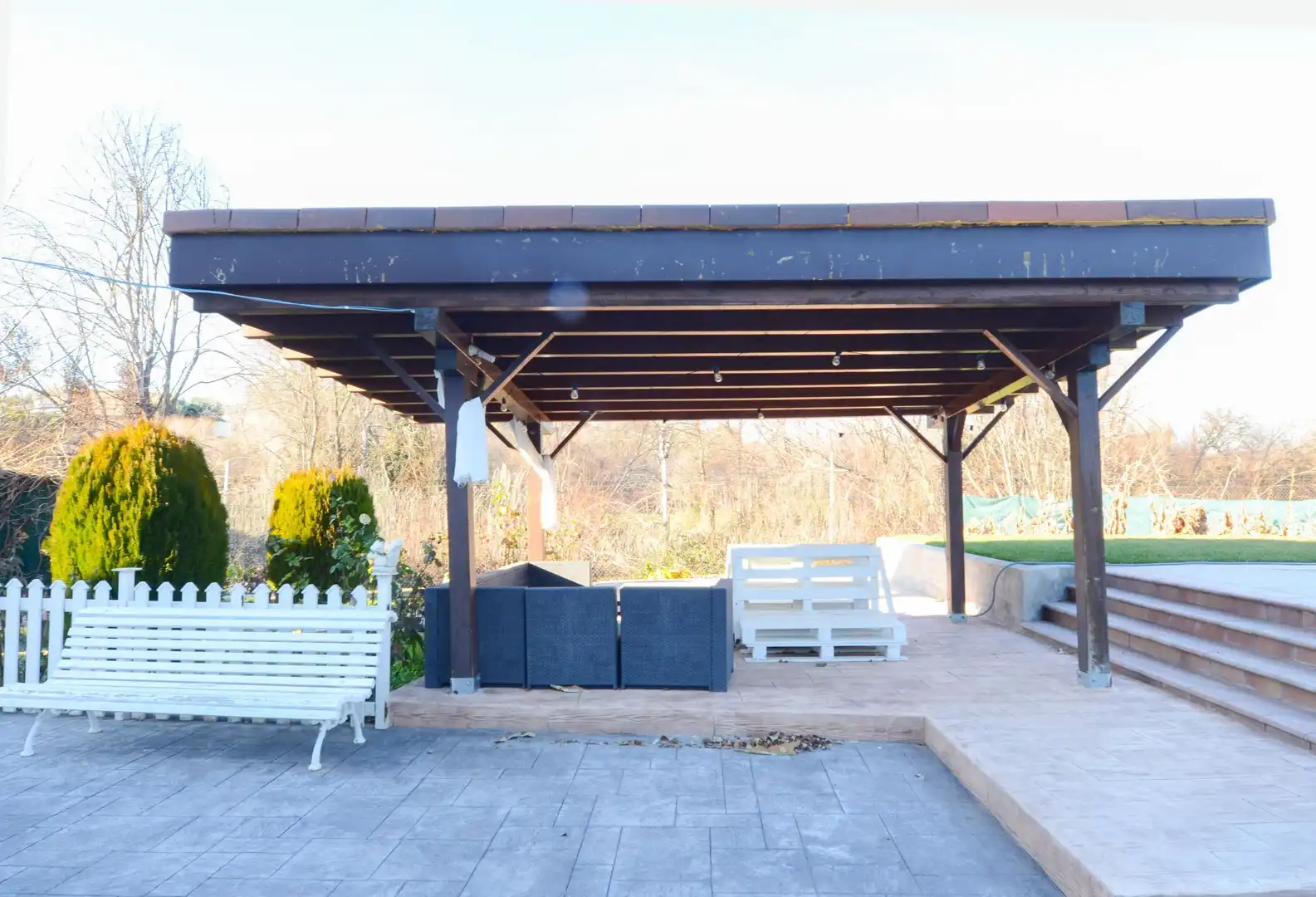 Terrassa de Casa o xalet en venda en Quijorna amb Calefacció, Jardí privat i Terrassa