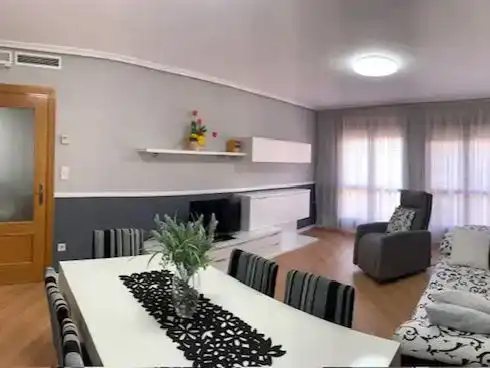 Sala d'estar de Dúplex en venda en Caspe amb Aire condicionat i Balcó