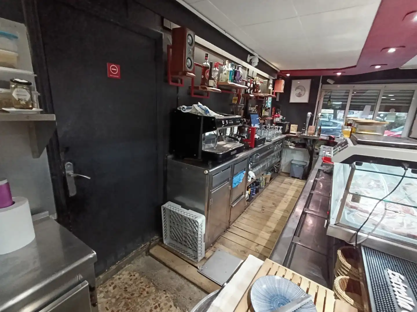 Cocina de Local en traspaso en Barcelona con Aire acondicionado, Terraza y Amueblado