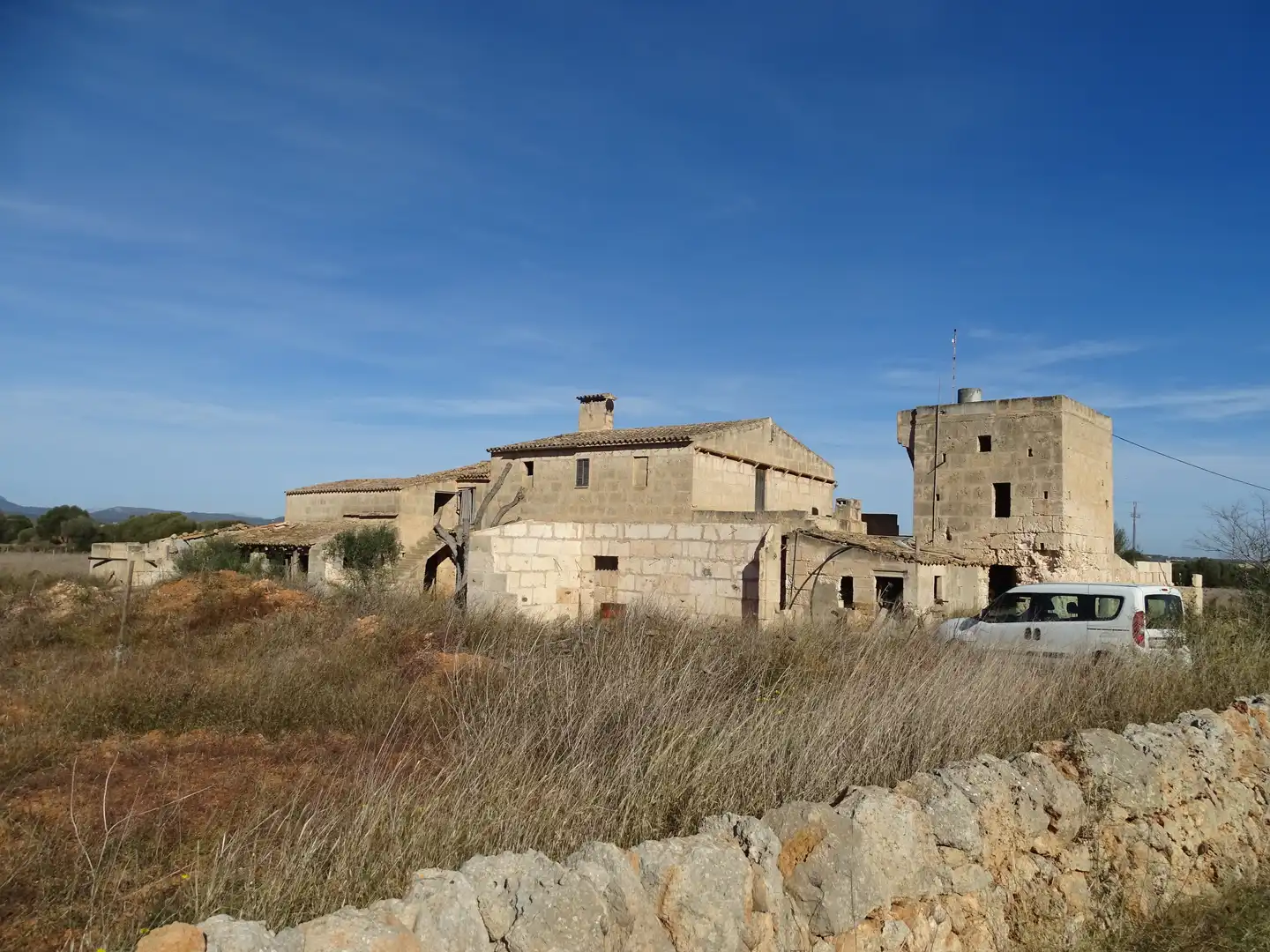 Vista exterior de Casa o xalet en venda en Campos amb Terrassa