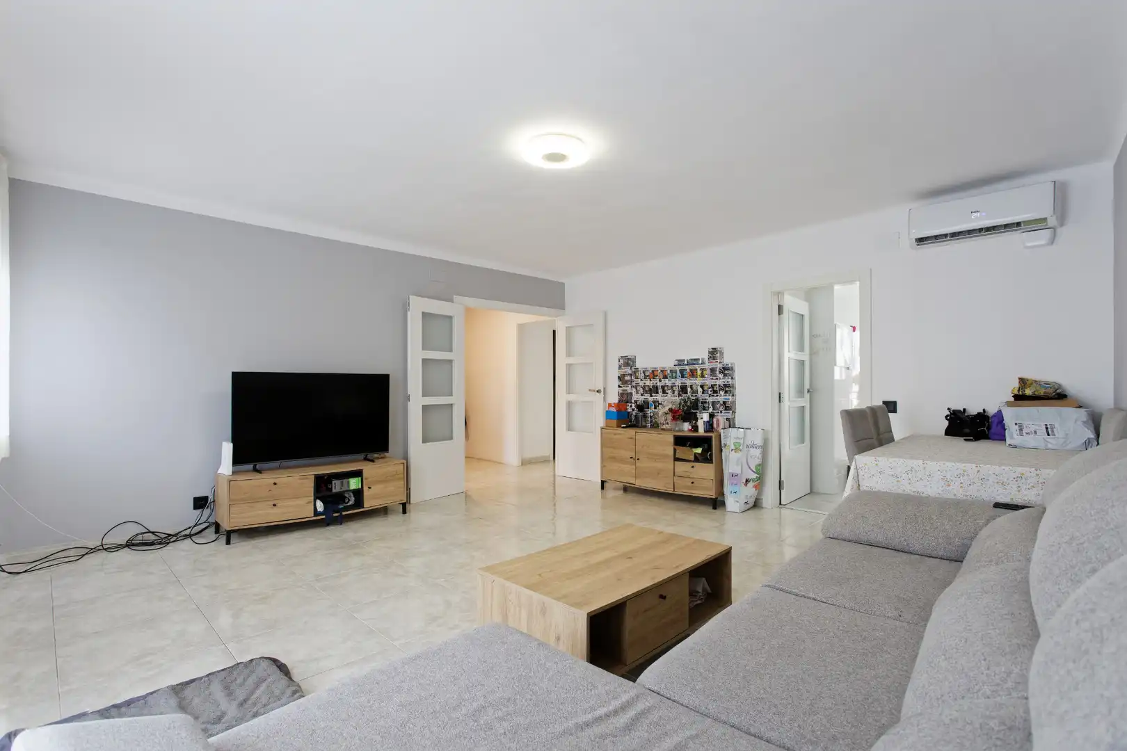 Sala de estar de Piso en venta en Terrassa con Aire acondicionado, Terraza y Horno