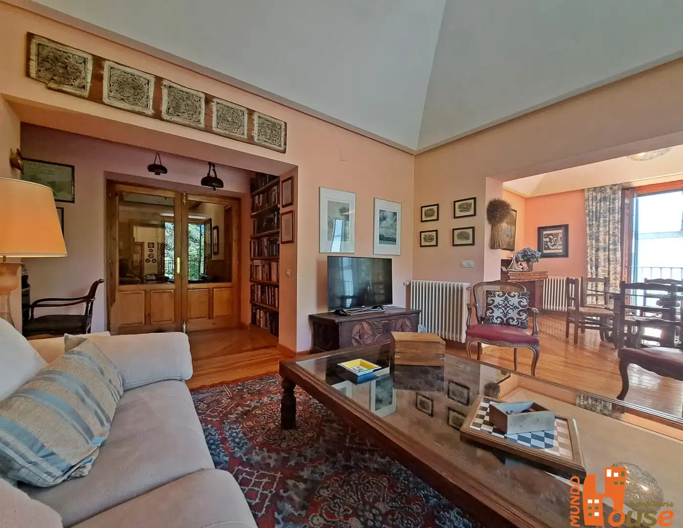 Wohnzimmer von Wohnung zum Verkauf in Real Sitio de San Ildefonso mit Heizung und Balkon