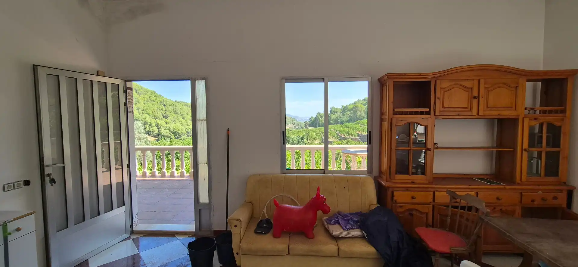 Sala de estar de Finca rústica en venta en Favara con Calefacción, Jardín privado y Terraza