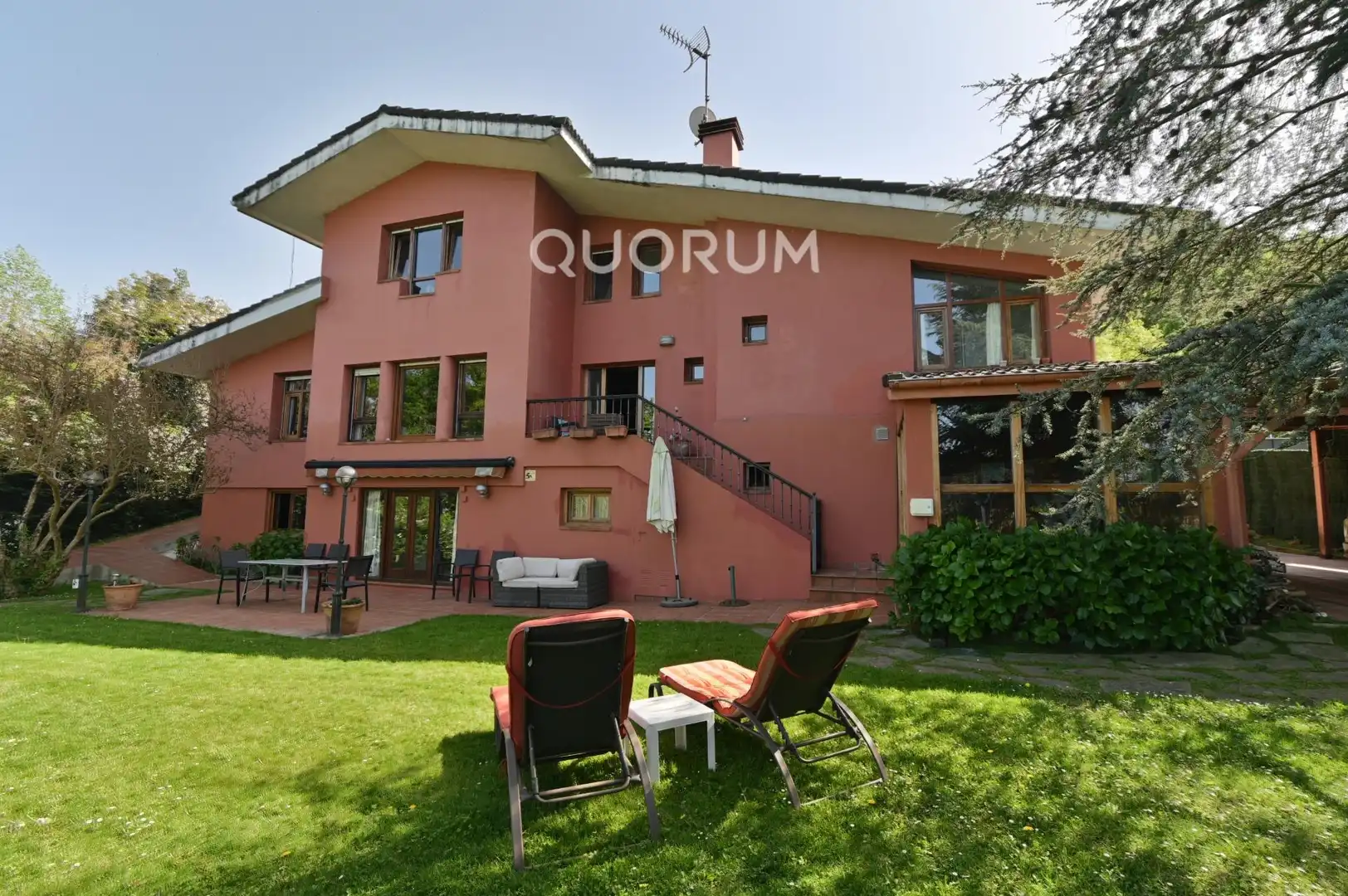 Jardín de Casa o chalet en venta en Mungia con Calefacción, Jardín privado y Terraza