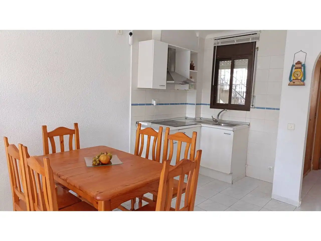 Kitchen of Flat for sale in L'Escala  with Terrace, Furnished and Community pool