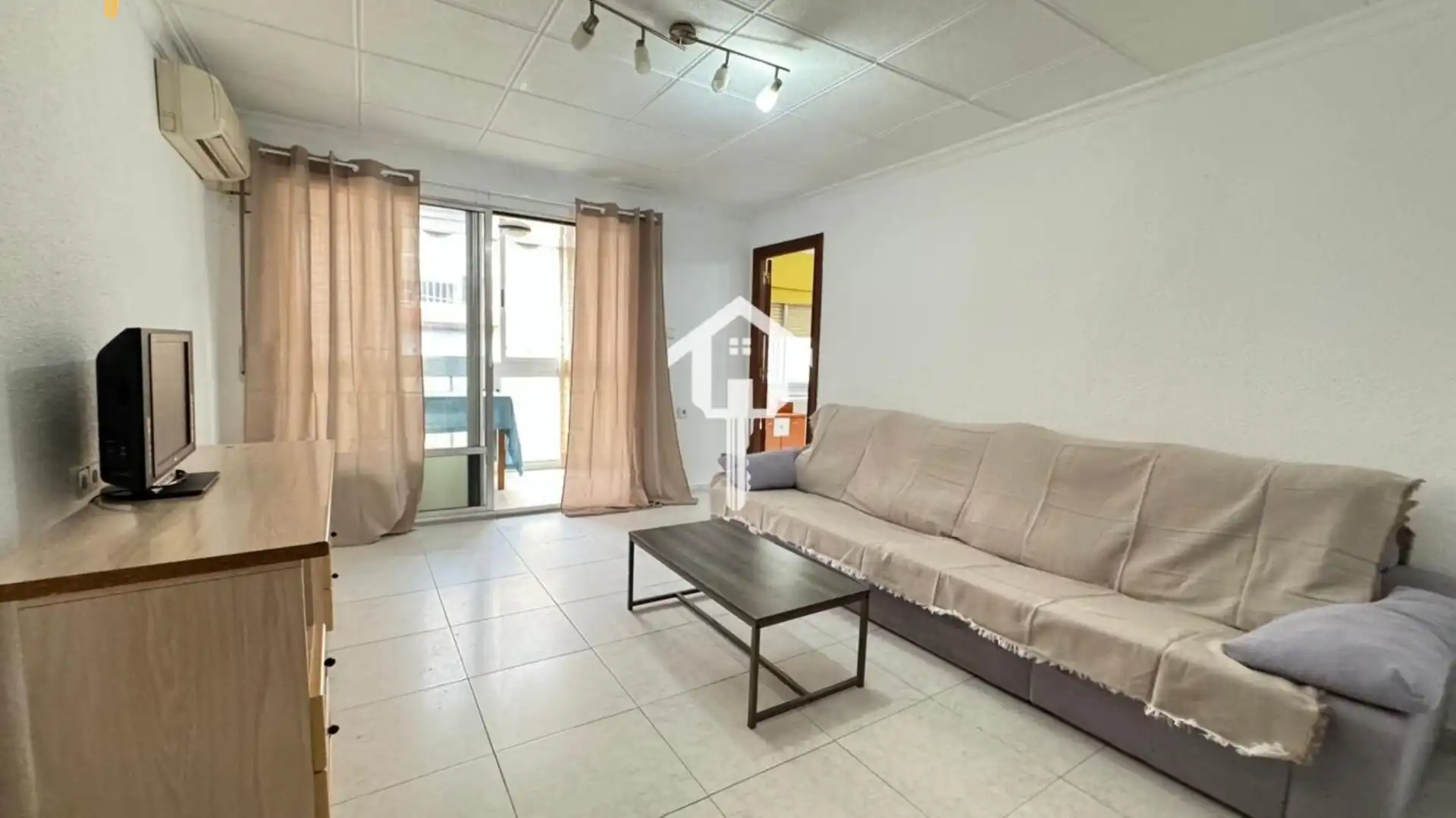 Living room of Flat for sale in Alicante / Alacant  with Balcony