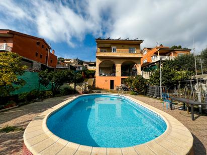 Swimming pool of House or chalet for sale in Sentmenat  with Air Conditioner, Heating and Private garden