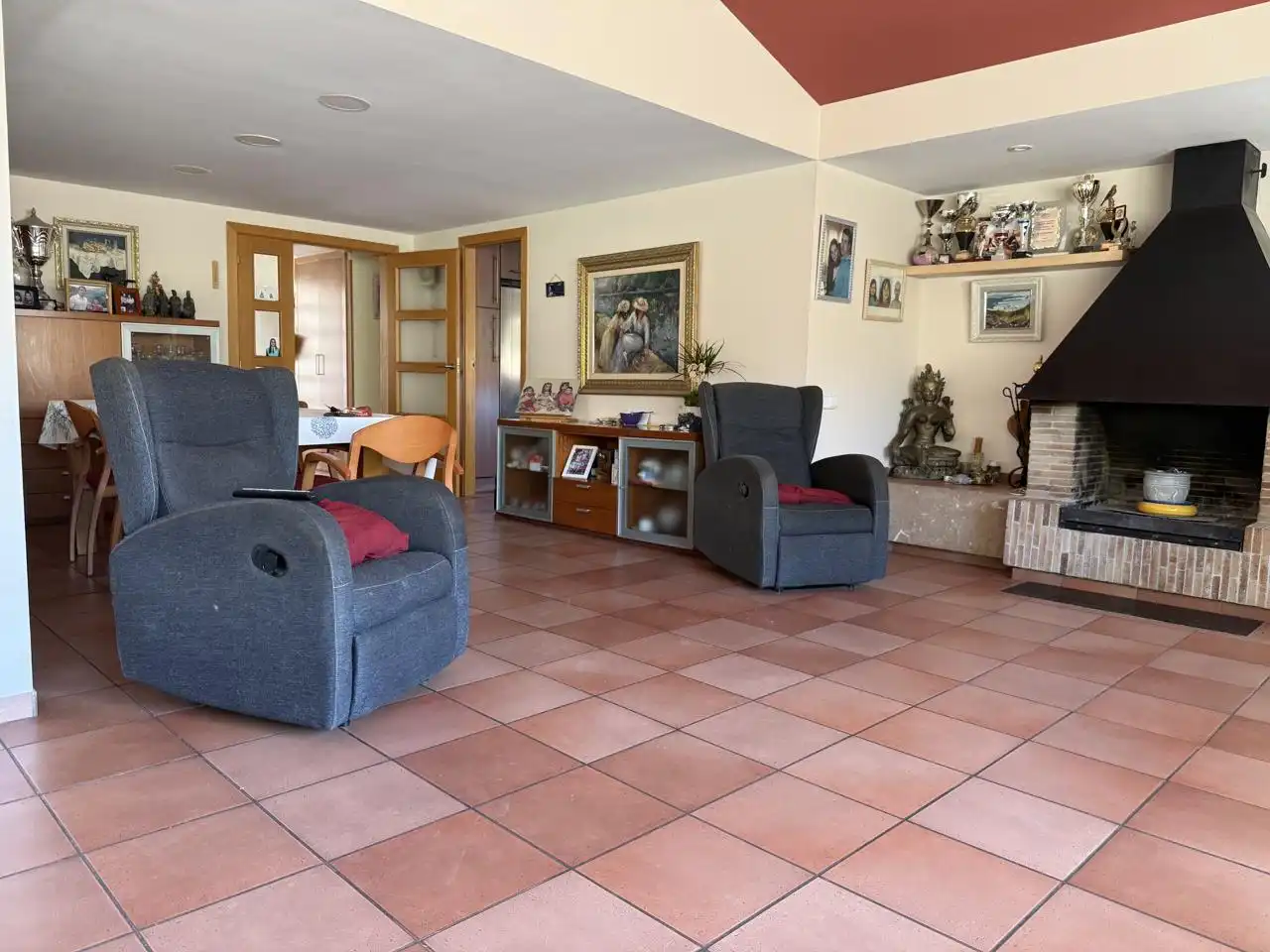 Living room of Houses for sale in Rubí  with Heating, Private garden and Terrace