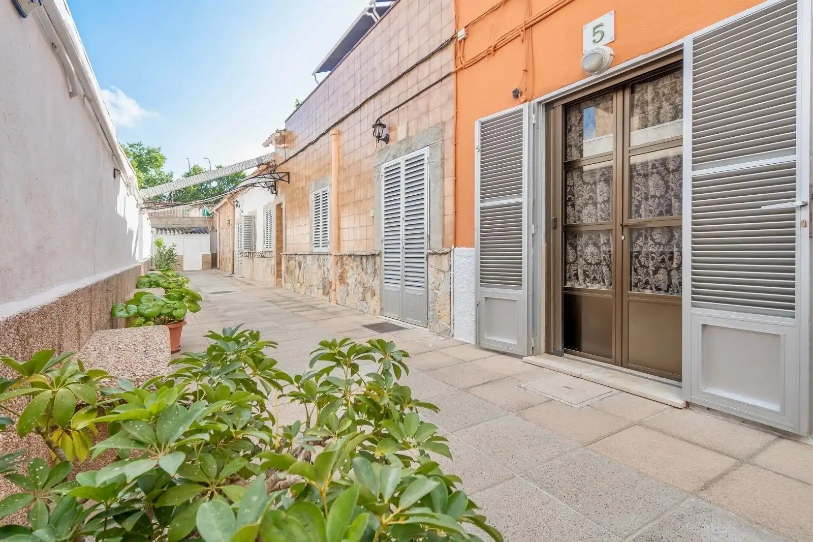 Vista exterior de Planta baja en venta en  Palma de Mallorca con Aire acondicionado, Calefacción y Jardín privado