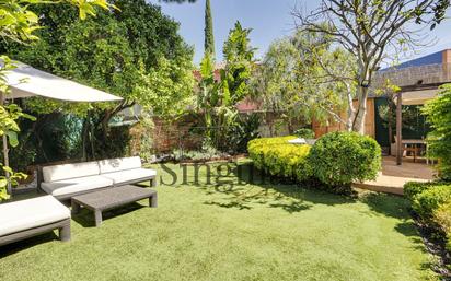 Garden of House or chalet for sale in  Barcelona Capital  with Air Conditioner, Heating and Private garden