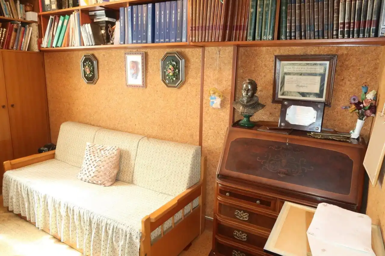 Bedroom of Flat for sale in A Coruña Capital   with Heating and Parquet flooring