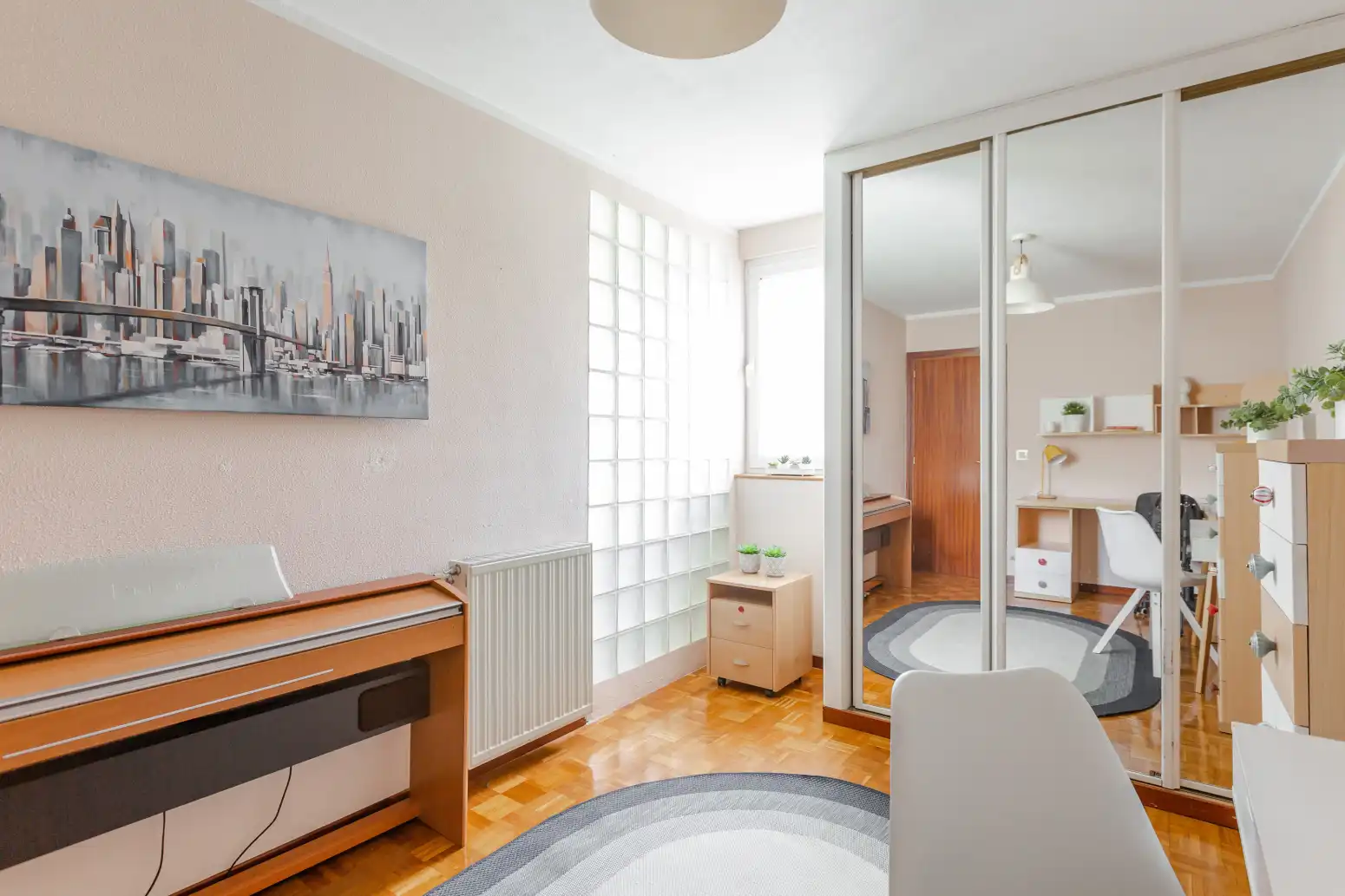 Bedroom of Flat for sale in  Pamplona / Iruña  with Heating and Storage room