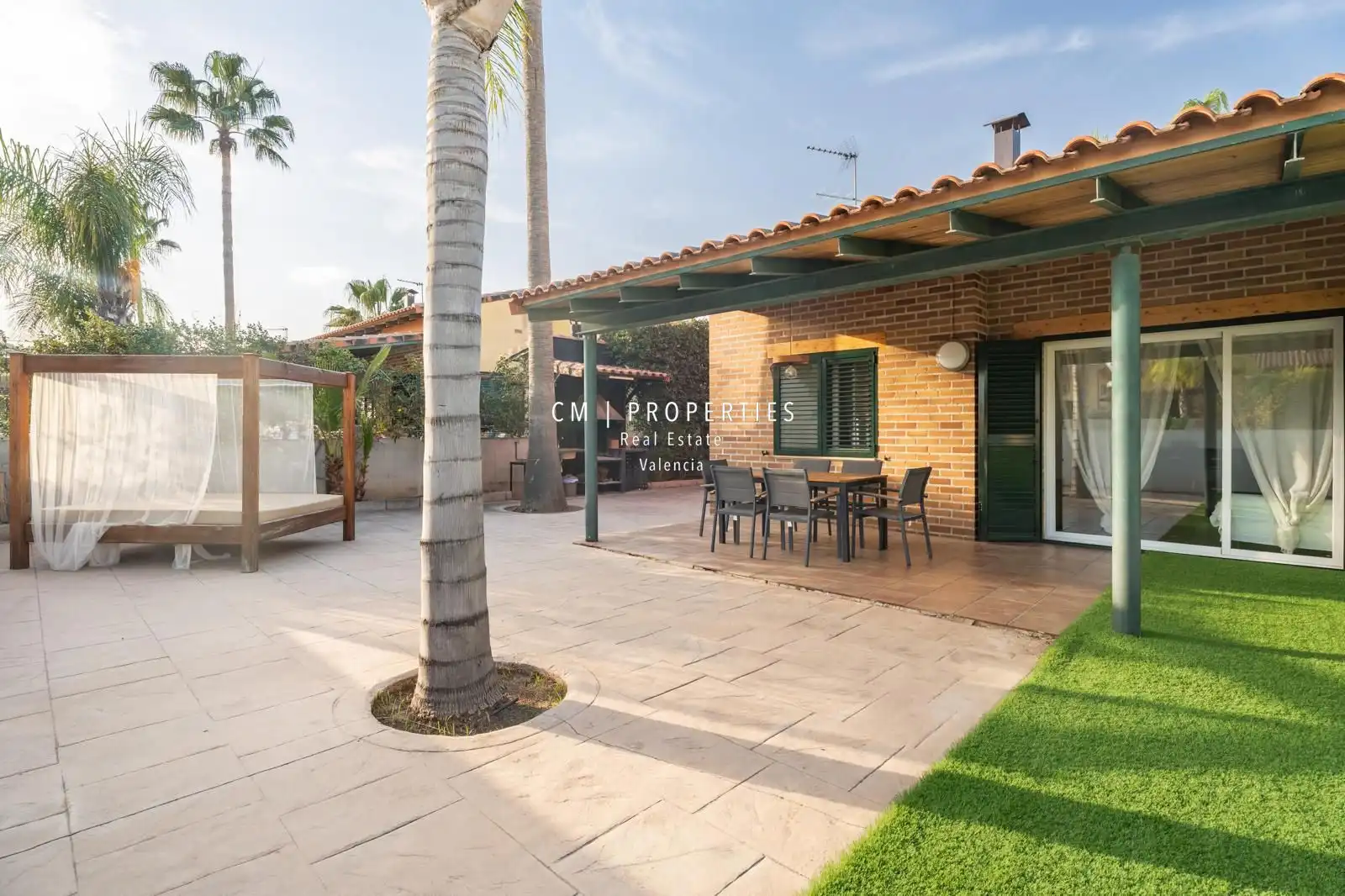 Terrace of Houses for rent in Riba-roja de Túria  with Air Conditioner, Heating and Terrace