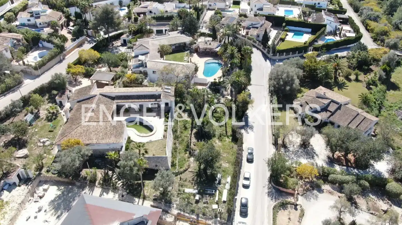 Vista exterior de Casa o xalet en venda en Jávea / Xàbia amb Calefacció i Terrassa