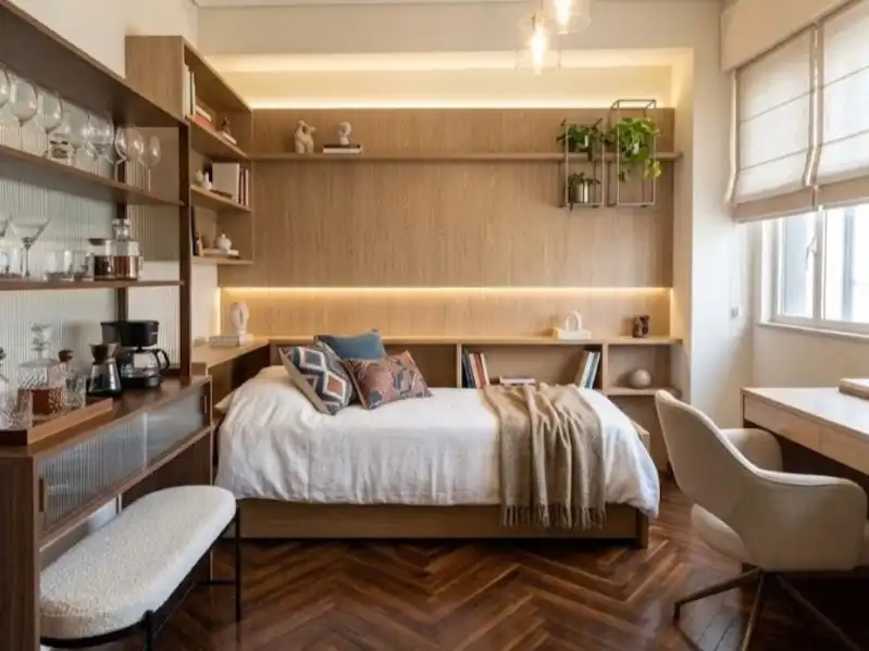 Bedroom of Flat for sale in  Madrid Capital  with Air Conditioner and Terrace