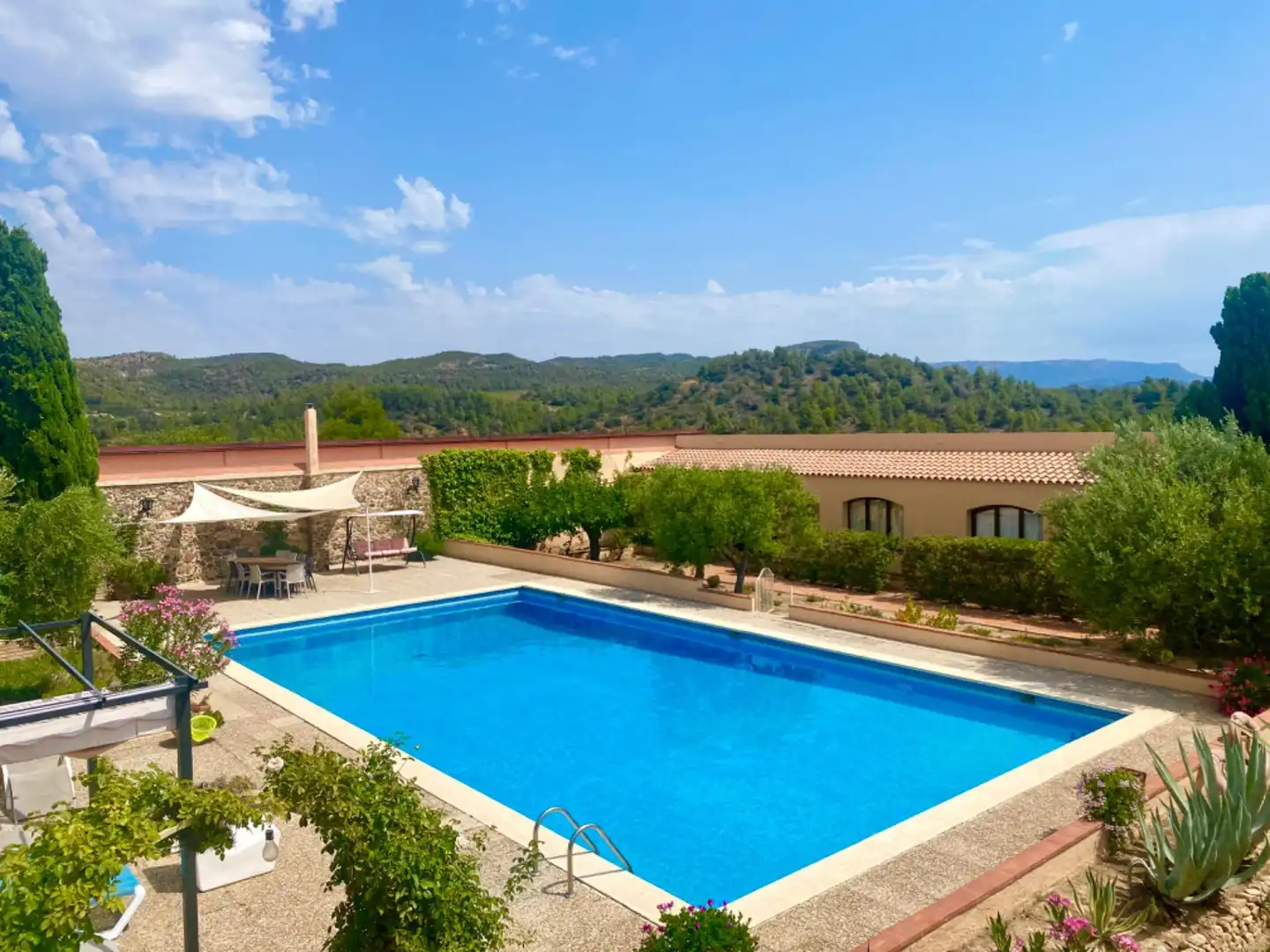 Swimming pool of Commercial properties for sale in El Molar (Tarragona)  with Air Conditioner